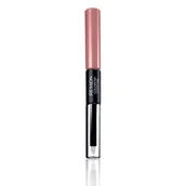 Błyszczyki do ust - Revlon ColorStay Over Time Liquid Lip Color + Top Coat błyszczyk do ust + utrwalacz 350 Bare Maximum 2+2ml - miniaturka - grafika 1