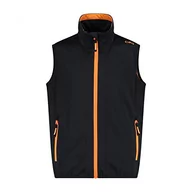 Odzież sportowa dziecięca - CMP - Kamizelka z softshell dla dzieci, Antracyt płomień, 98, Antracyt-Płomień - miniaturka - grafika 1