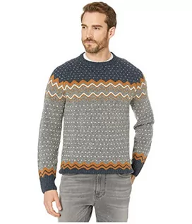 Bluzy męskie - FJÄLLRÄVEN FJÄLLRÄVEN Męska bluza Övik Knit wielokolorowa wielokolorowy (Acorn 166) XL F81829-Acorn-XL - grafika 1