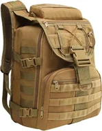 Plecaki - Plecak taktyczny, pojemność 35 l, wygodny system nośny, khaki - miniaturka - grafika 1