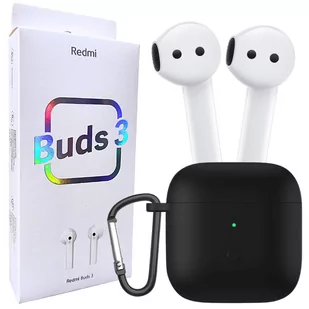 XIAOMI REDMI BUDS 3 + ETUI czarne - Słuchawki - miniaturka - grafika 1