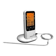 Termometry kuchenne - Bioterm Termometr bezprzewodowy do wędzarni 0 250°C kabel 1,4m zasięg 25m 186009 - miniaturka - grafika 1