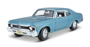 MAISTO Chevrolet Nova SS 1970 1/18 31132 BU - Samochody i pojazdy dla dzieci - miniaturka - grafika 1