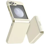 Etui i futerały do telefonów - Araree Aero Flex do Samsung Z Flip6 Kremowy - miniaturka - grafika 1