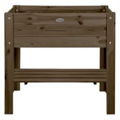 Donice - Esschert Design Podwyższona donica na nogach, brązowa, rozmiar S - miniaturka - grafika 1