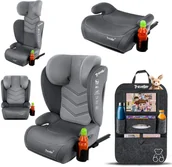 Foteliki samochodowe - FOTELIK SAMOCHODOWY TRAVELLER KK ISOFIX R129 SZARO SZARY - miniaturka - grafika 1