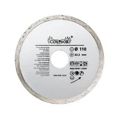 Tarcze do pił - Tarcza diamentowa do cięcia na mokro pełna 110 mm Drel - miniaturka - grafika 1