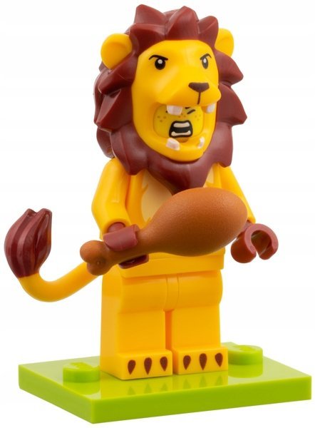 LEGO Minifigurka col28-11 Lion Costume Fan, Seria 28 71051