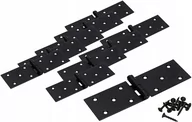Inne mocowania - 10X Zawias 150Mm Budowlany Splatany Skrzynie Drzwi - miniaturka - grafika 1