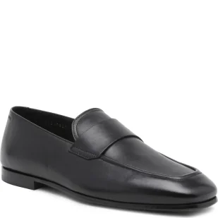 BOSS Skórzane loafersy Exor vply - Półbuty męskie - miniaturka - grafika 1