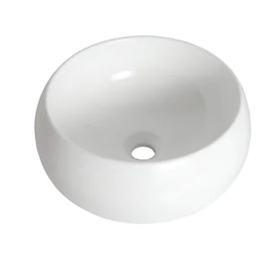 Sensea Umywalka ceramiczna nablatowa Lune Round 40 - Umywalki - miniaturka - grafika 1