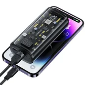 Powerbanki - USAMS Powerbank 9000mAh PD 20W QC3.0+PD Dual-Port Fast Charge biały/white 10KCD18902 (US-CD189) - miniaturka - grafika 1