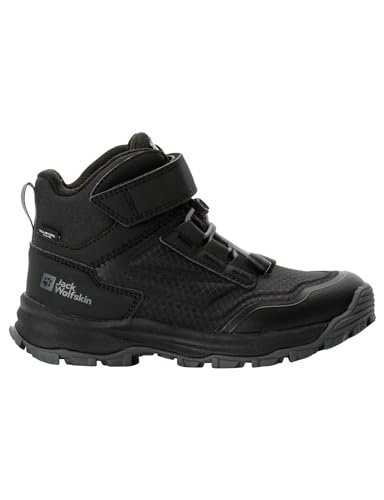 Jack WolfskinCyrox Texapore Mid KButy do chodzeniaUniseks - dzieci, czarny, 39 EU
