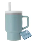 Kubki dla dzieci - Mój Pierwszy Kubek INFANTINO 266ml Błękitny - miniaturka - grafika 1