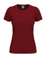 Koszulki i topy damskie - Koszulka damska T-shirt damski Classic-T ST2600 Stedman Bordeaux S - miniaturka - grafika 1