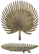 Tace i patery - Taca Creative Collection Lillie Deco Tray 33 x 5 x 30 cm Gold Aluminum (82059573) - miniaturka - grafika 1