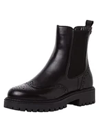 Botki damskie - Tamaris Damskie sztyblety 1-25450-29, czarne, 39 EU - miniaturka - grafika 1