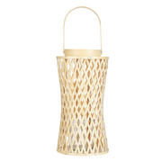 Lampy ogrodowe - Lampion bambusowy 38 cm naturalny MACTAN - miniaturka - grafika 1