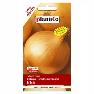 Nasiona Cebula Allium Cepa Irka Plantico 6Gram - Nasiona i cebule - miniaturka - grafika 1
