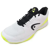 Buty sportowe męskie - HEAD Buty do squasha w kratkę uniseks, Biały Żółty, 43.5 EU - miniaturka - grafika 1