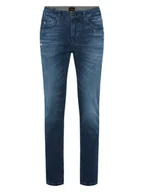 Spodnie męskie - Hugo Boss Orange Dżinsy - Regular fit - w kolorze granatowym - miniaturka - grafika 1