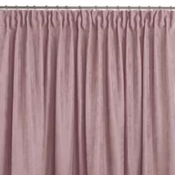 Zasłony - Zasłona MILANA kolor różowy styl klasyczny taśma smok transparentna 7,5 cm szenila 140x245 homede - CURT/HOM/MILANA/CHENILLE/PLE - miniaturka - grafika 1