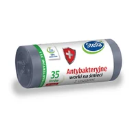 Worki na śmieci - Stella Worki na Śmieci 35L Antybakteryjne z uszami 20 szt 038046 - miniaturka - grafika 1