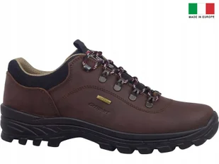 Grisport 10268D16G Buty Trapery Brązowe Męskie Trekkingowe Membrana - Buty trekkingowe męskie - miniaturka - grafika 1