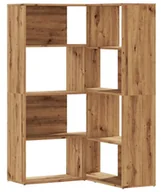 Regały - Otwarty regał narożny biblioteczka dąb artisan H8-W92 - miniaturka - grafika 1