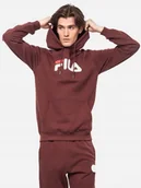 Bluzy męskie - Bluza Fila PURE HOODY A385 BITTER CHOCOLATE 681090-A385 M - miniaturka - grafika 1