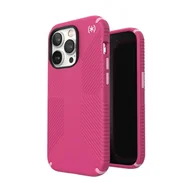 Etui i futerały do telefonów - Speck Presidio2 Grip - Antypoślizgowe etui iPhone 14 Pro (Digitalpink / Blossompink / White) - miniaturka - grafika 1