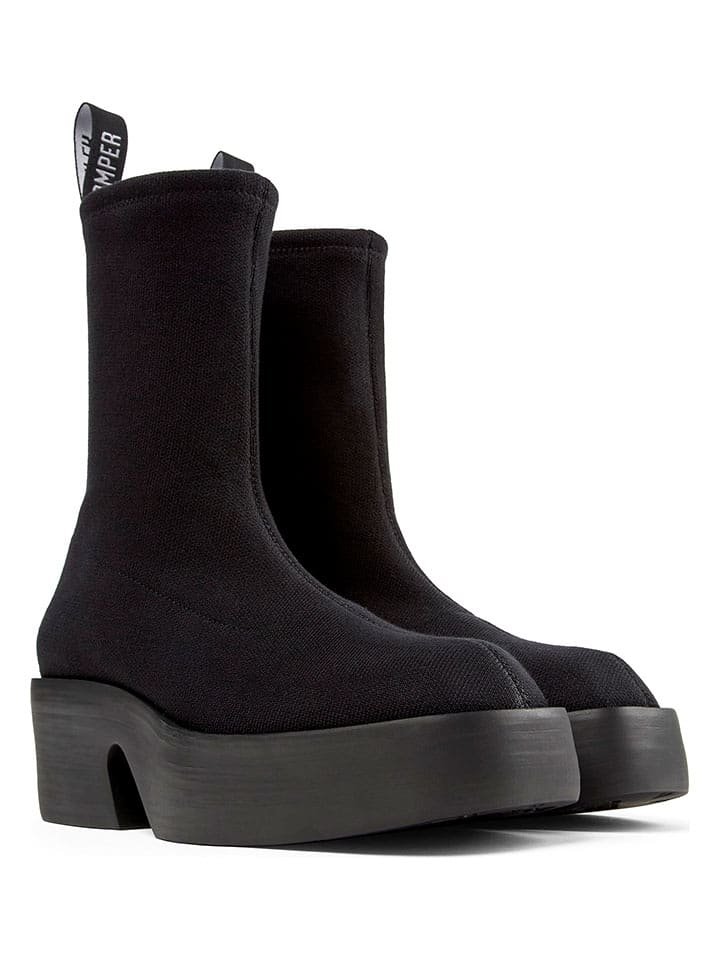 Camper Botki w kolorze czarnym