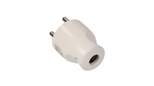 Wtyczka z uziemieniem 16A W-131 biała marki SCHNEIDER ELECTRIC. (W13101) - Wtyczki i adaptery - miniaturka - grafika 2