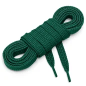 Akcesoria obuwnicze - Sznurówki sznurowadła płaskie 7mm c zielony 90 cm - miniaturka - grafika 1
