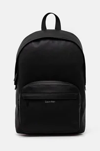 Calvin Klein plecak męski kolor czarny duży gładki K50K512246 - Plecaki - miniaturka - grafika 1
