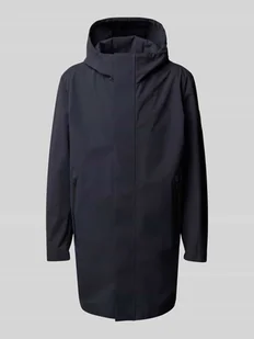 Płaszcz z kieszeniami zapinanymi na zamek błyskawiczny model ‘PARKA’ - Płaszcze męskie - miniaturka - grafika 1