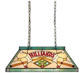 Lampy sufitowe - Prezent 1715 - Żyrandol na łańcuchu TIFFANY BILLIARD 3xE27/60W/230V - miniaturka - grafika 1