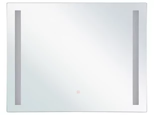 Beliani Lustro ścienne LED 60 x 70 cm LIRAC - Lustra - miniaturka - grafika 1
