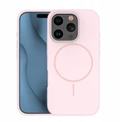 Etui i futerały do telefonów - Nakładka Silicone Thin Magsafe case do iPhone 17 Pro jasnoróżowy - miniaturka - grafika 1