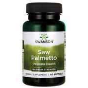 Suplementy diety - Swanson Saw Palmetto extract 320mg 60sgels - miniaturka - grafika 1