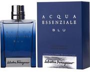 Wody i perfumy męskie - Woda toaletowa Salvatore Ferragamo Acqua Essenziale Blu 100 ml - miniaturka - grafika 1