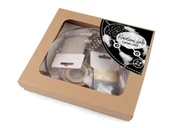 Dekoratorstwo - Zestaw Kreatywny Diy Łapacz Snów Szary - miniaturka - grafika 1