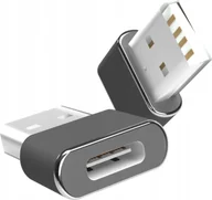 Adaptery i przejściówki - Adapter USB Hello Case ADAPTER DO KOMPUTERA PRZEJŚCIÓWKA UNIWERSALNY USB-C USB KONWERTER CZARNY - miniaturka - grafika 1