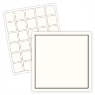 Etykiety do drukarek - puste etykiety naklejki na przyprawy 30 szt.4x4 cm - miniaturka - grafika 1