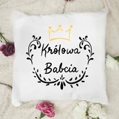 Poduszki dekoracyjne - poduszka dla babci , poduszka na prezent na dzień babci - miniaturka - grafika 1