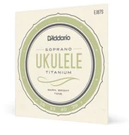 Struny gitarowe  - DAddario EJ-87S Titanium Soprano struny do ukulele - miniaturka - grafika 1