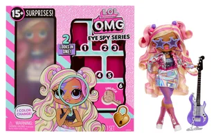 L.O.L. Surprise OMG Eye Spy - Rockstar - Lalki dla dziewczynek - miniaturka - grafika 1