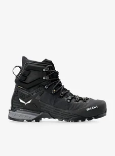 Buty pod raki półautomatyczne damskie Salewa Ortles Edge Mid GTX - black/black - Buty trekkingowe damskie - miniaturka - grafika 1