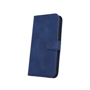 pokrowiec etui z klapką na magnes Smart Velvet granatowe do APPLE iPhone SE 2022 - Etui i futerały do telefonów - miniaturka - grafika 1