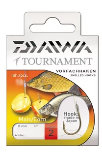 Daiwa Haki Z Przyponem Tournament Kukurydza NR.8 - Inne akcesoria dla wędkarzy - miniaturka - grafika 1